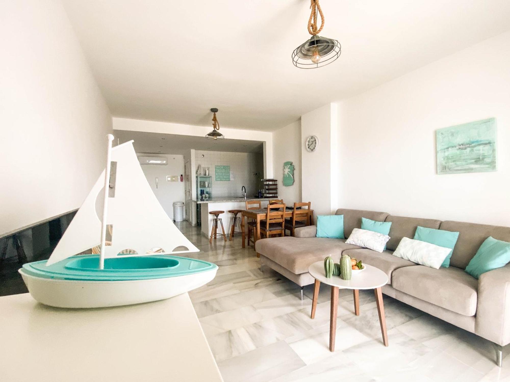 Frontline Beach Ground Floor With Privet Garden, Mi Capricho 16 Mijas Exterior foto